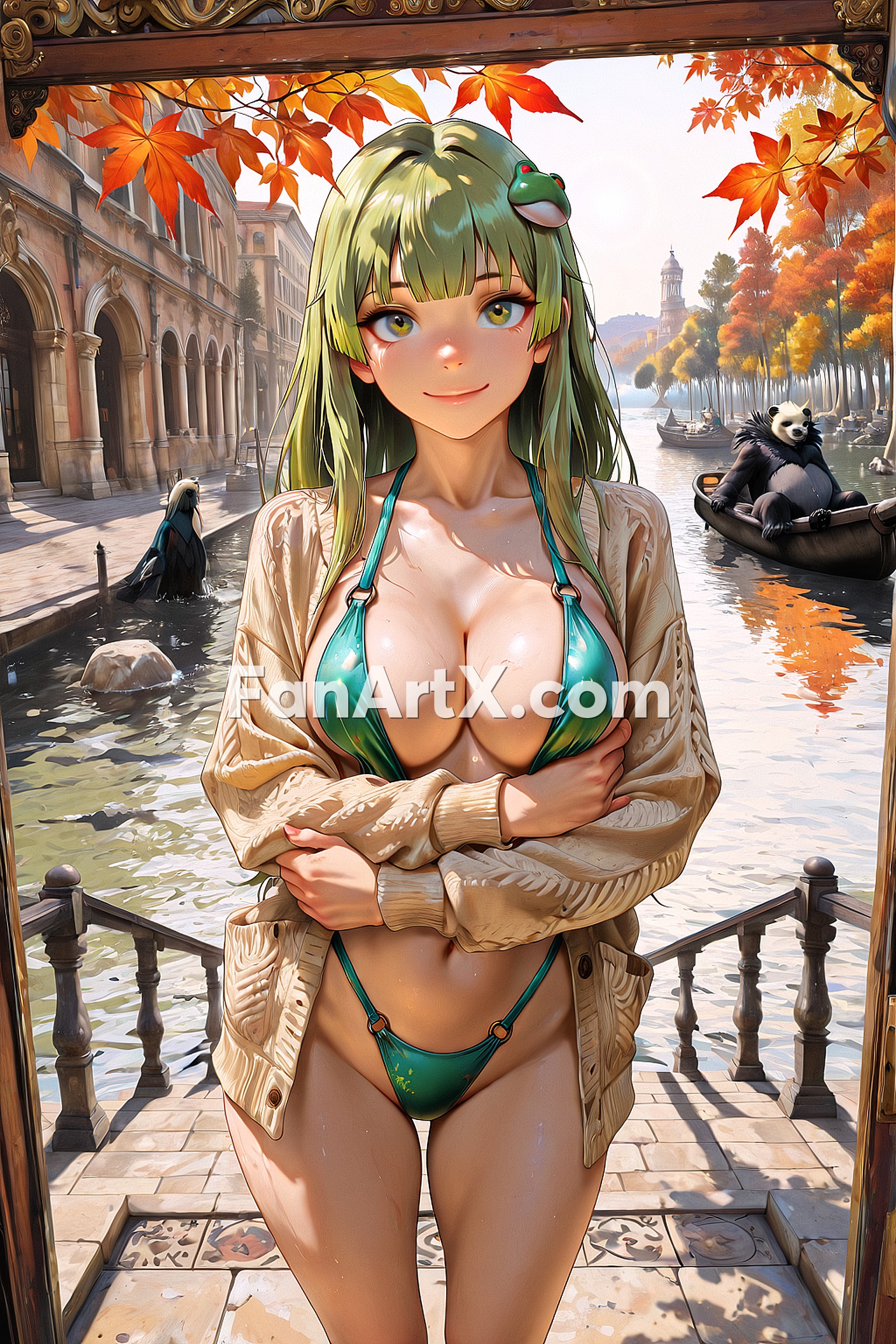 Kochiya Sanae Touhou project Fanart 3906015